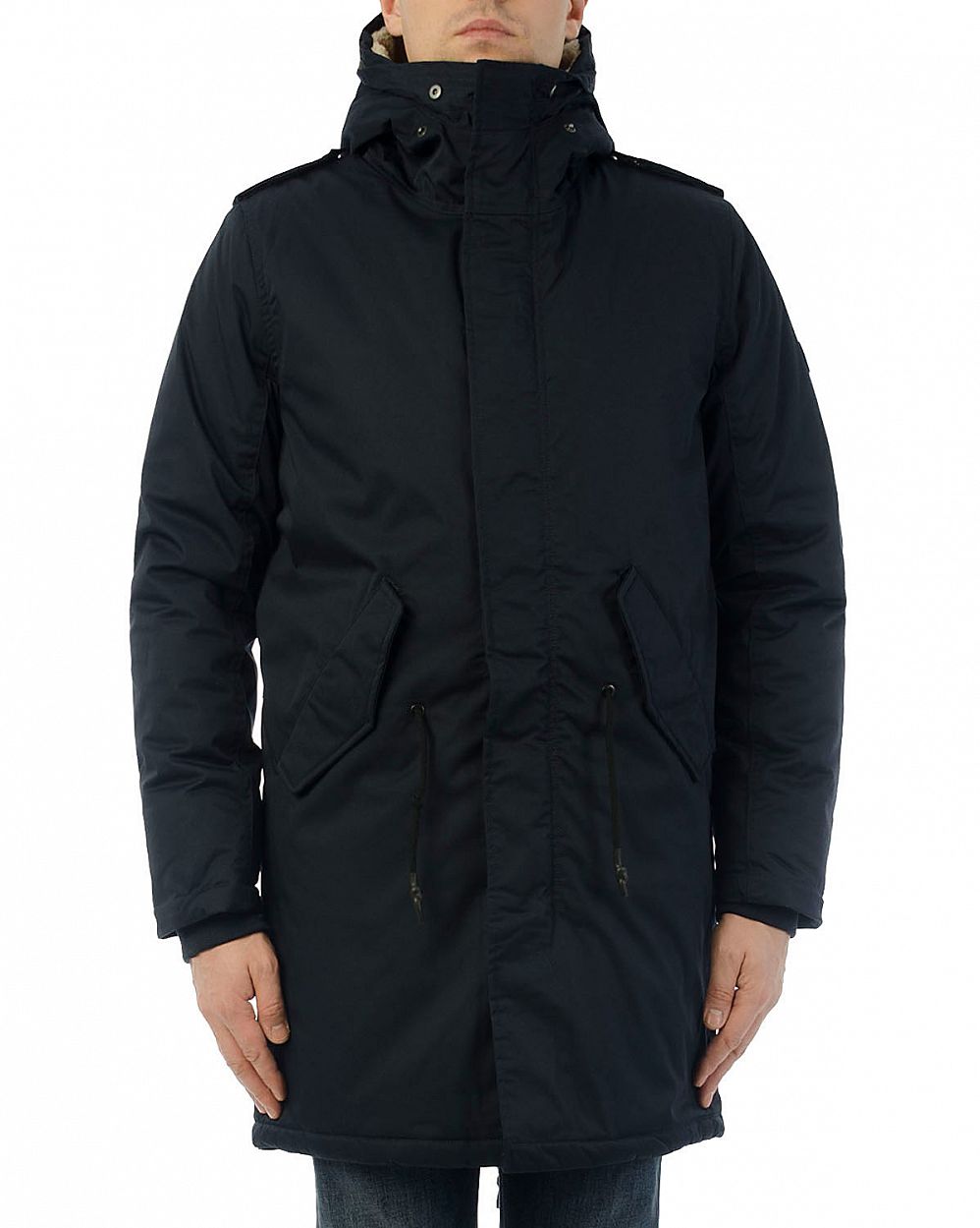 Парка мужская зимняя водоотталкивающая Loading Jacket Navy отзывы