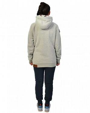 Толстовка женская с капюшоном Naketano Blonder Engel Grey Blue Толстовка женская с капюшоном Naketano Blonder Engel Grey Blue
