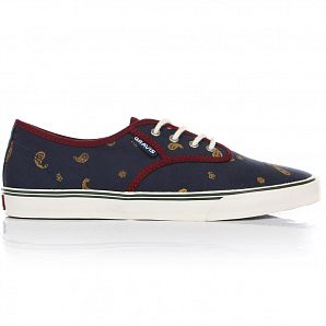 Кеды мужские низкие Gravis Slymz Navy Citrus Paisley Кеды мужские низкие Gravis Slymz Navy Citrus Paisley