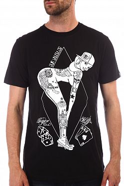 Футболка мужская Rum Knuckles Super High Black Футболка мужская Rum Knuckles Super High Black