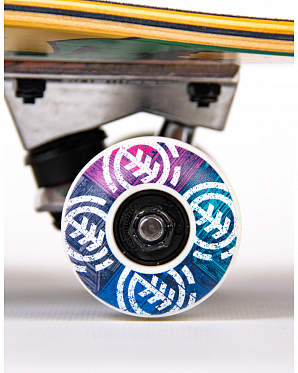 Скейтборд в Сборе Element 6 размер 8.25 (24 голубой лист 8.25)