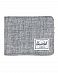 Кошелек с отделом под мелочь Herschel Roy + Coin Raven Crosshatch Dark Shadow отзывы