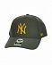 Бейсболка классическая с изогнутым козырьком '47 Brand MVP New York Yankees CCA Charcoal