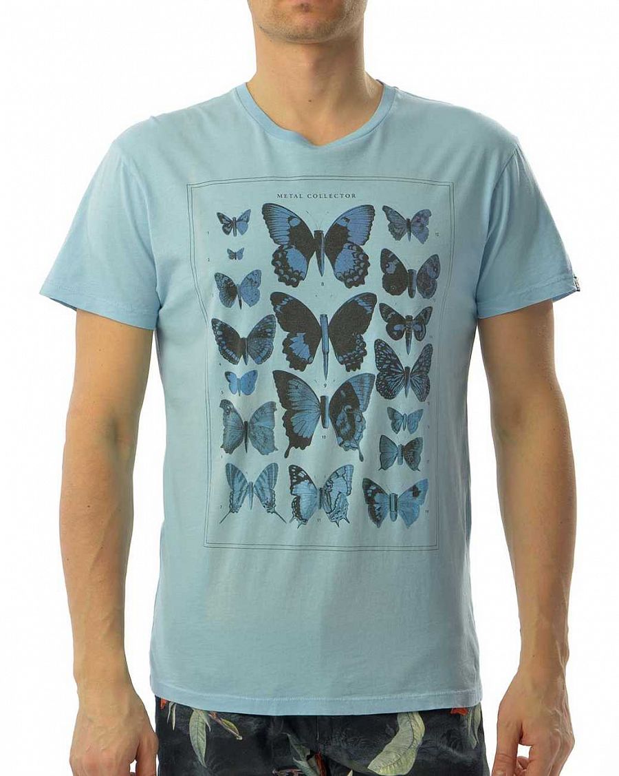 Футболка мужская Insight Butterfly Bullet Tee Smog Blue отзывы