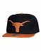 Бейсболка с прямым козырьком Mitchell and Ness Texas Longhorns Black отзывы