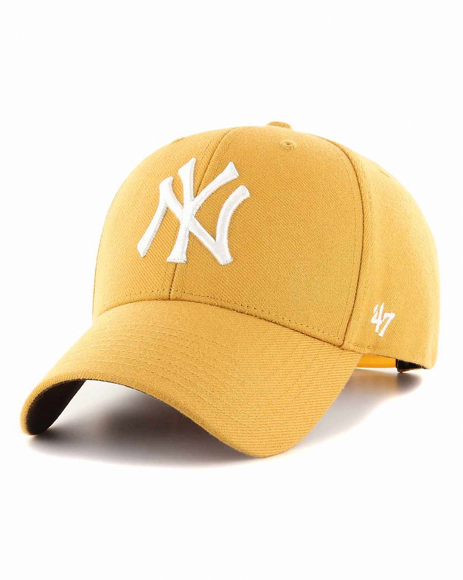 Бейсболка классическая с изогнутым козырьком '47 Brand MVP SNAPBACK New York Yankees WE Wheat отзывы