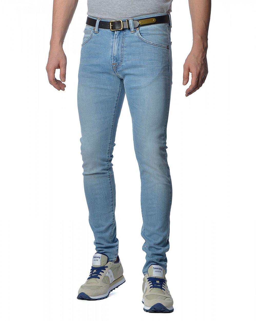 Джинсы мужские узкие Edwin ED-85 Slim Tapered Low Crotch CS Denim 11 Oz Light Trip отзывы