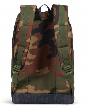 Рюкзак с отделением для 15 ноутбука Herschel Retreat Woodcamo Denim Рюкзак с отделением для 15 ноутбука Herschel Retreat Woodcamo Denim