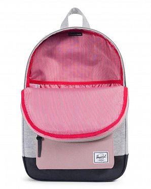Рюкзак с отделением для ноутбука 13 Herschel Settlement Mid Light Grey CrosshatchAsh RoseBlack Рюкзак с отделением для ноутбука 13 Herschel Settlement Mid Light Grey CrosshatchAsh RoseBlack