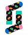 Носки Happy Socks ROLLING STONES PAINT IT BRIGHT SOCK Black Pink отзывы