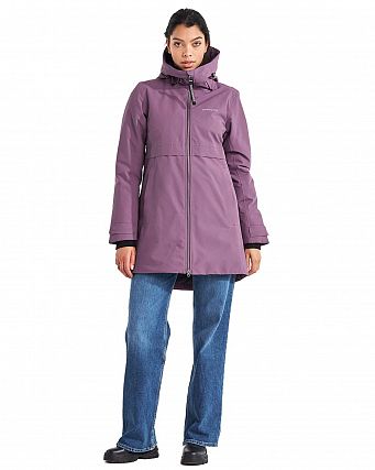 Водонепроницаемая утепленная куртка женская Didriksons Helle Purple