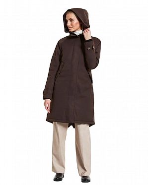 Водонепроницаемая парка женская Didriksons Luna Chocolate