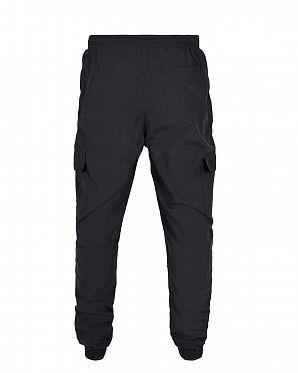 Джоггеры мужские Urban Classics Cargo Nylon Track Pants TB3669 Black Джоггеры мужские Urban Classics Cargo Nylon Track Pants TB3669 Black