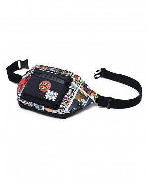 Сумка поясная Herschel Seventeen PORKCHOP HILL/BLACK Сумка поясная Herschel Seventeen PORKCHOP HILL/BLACK