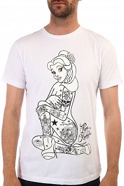 Футболка мужская Rum Knuckles Princess White Футболка мужская Rum Knuckles Princess White