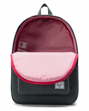 Рюкзак водоотталкивающий универсальный Herschel Classic Black Crosshatch