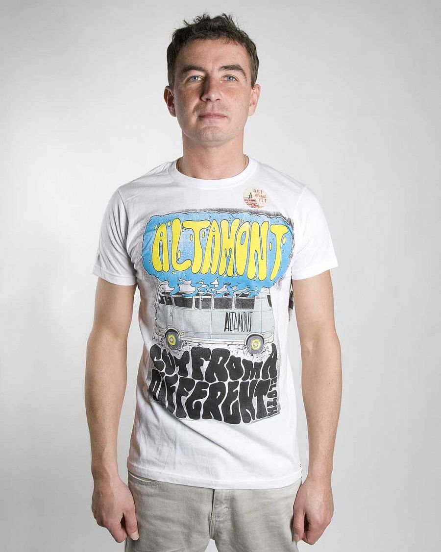 Футболка Altamont Hand S/S Tee White отзывы