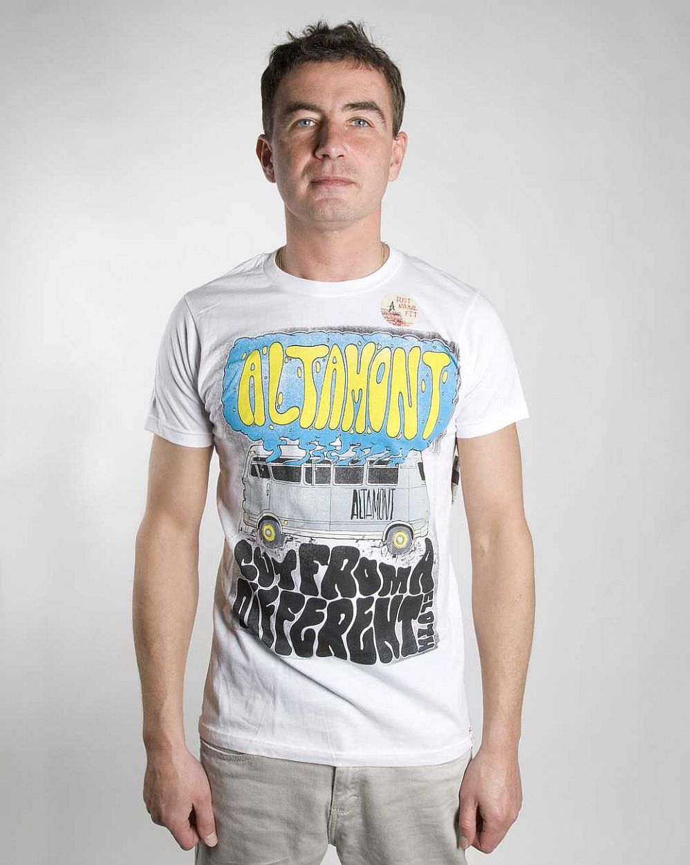 Футболка Altamont Hand S/S Tee White отзывы