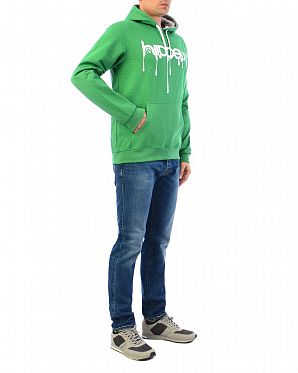 Толстовка мужская с капюшоном Iriedaily Upside Down 2 Green