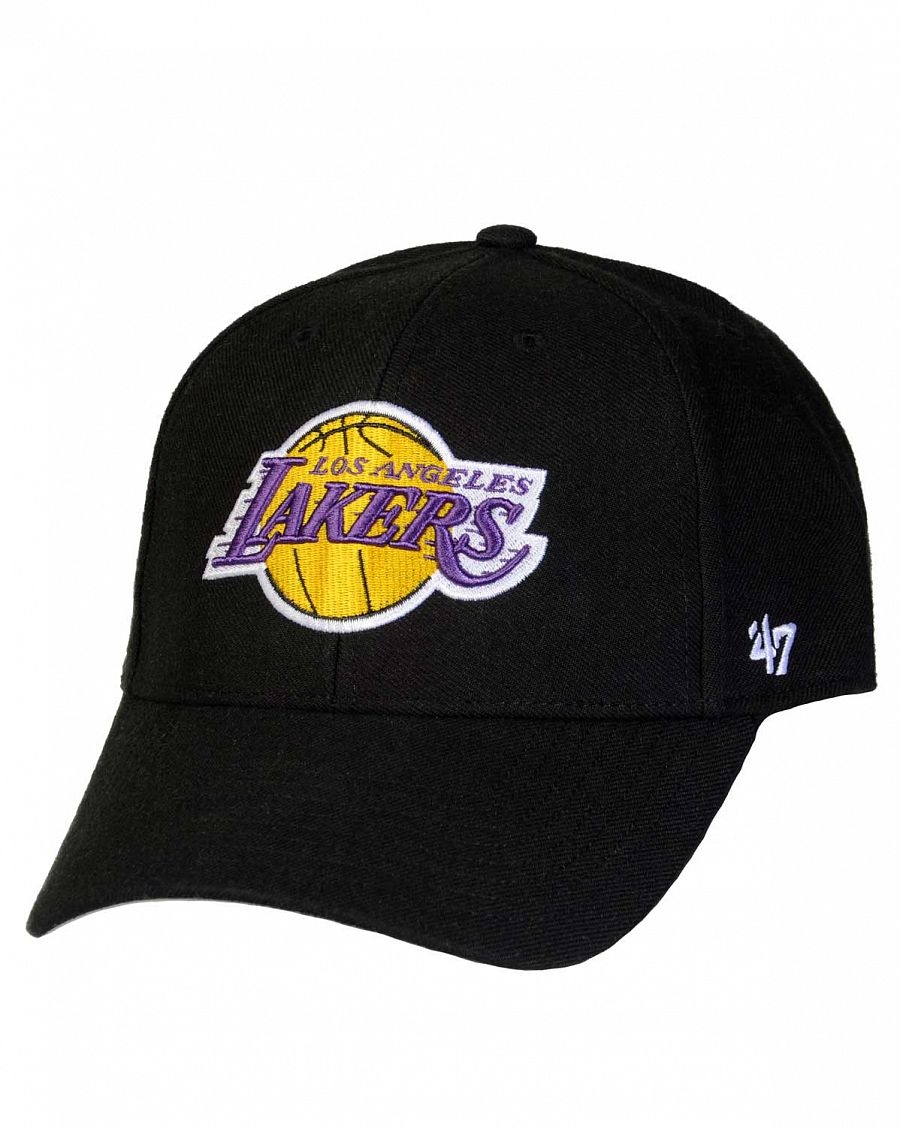 Бейсболка '47 Brand MVP WBV Los Angeles Lakers Black Yellow отзывы