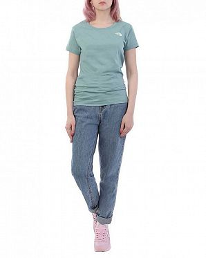 Футболка женская The North Face 000035803 Green
