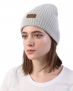 Шапка шерстяная с подворотом Швеция Elvine Boat Hat Grey