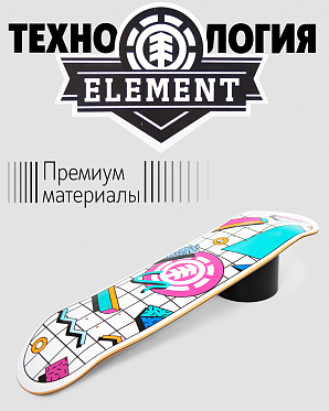 Дека Element с покрытием 8.25 (18 зеленый розовый 8.25)
