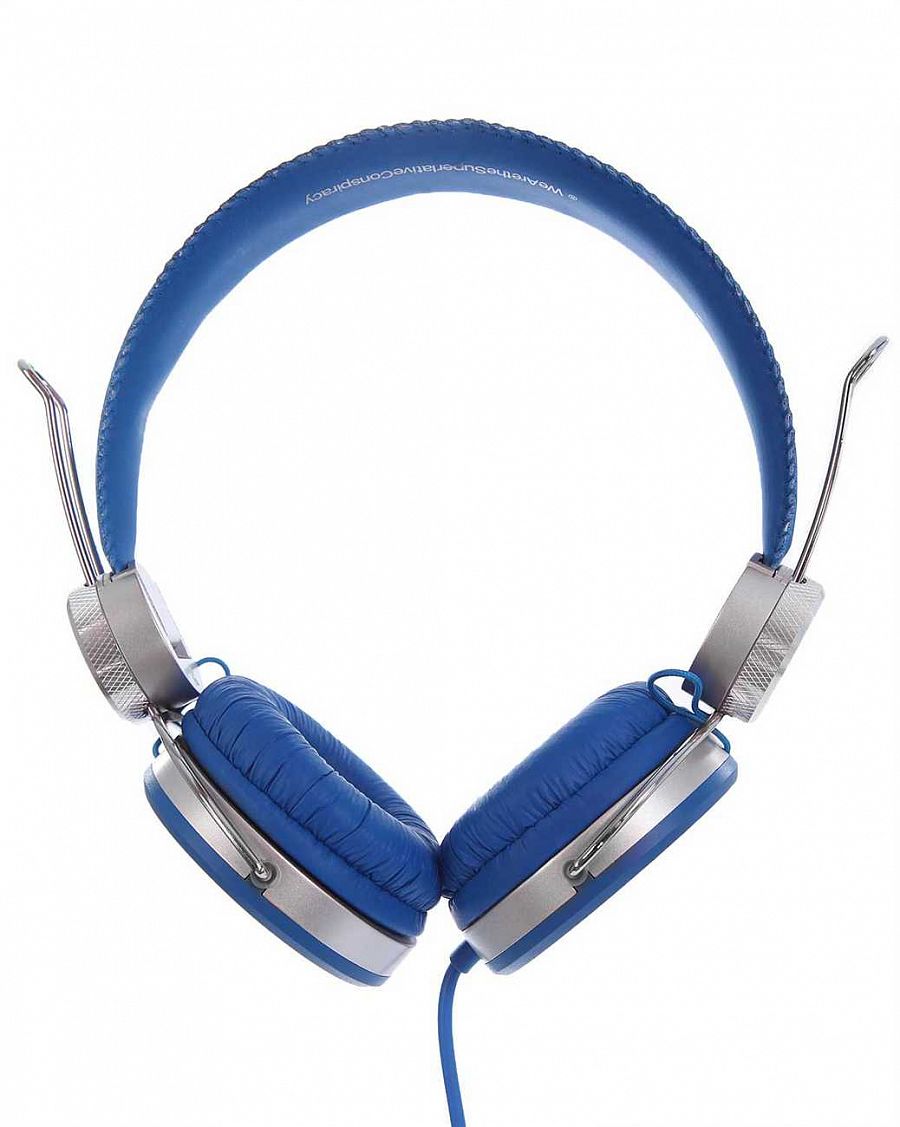 Наушники с микрофоном проводные складные WeSC Banjar On Ear Headphones Blue отзывы