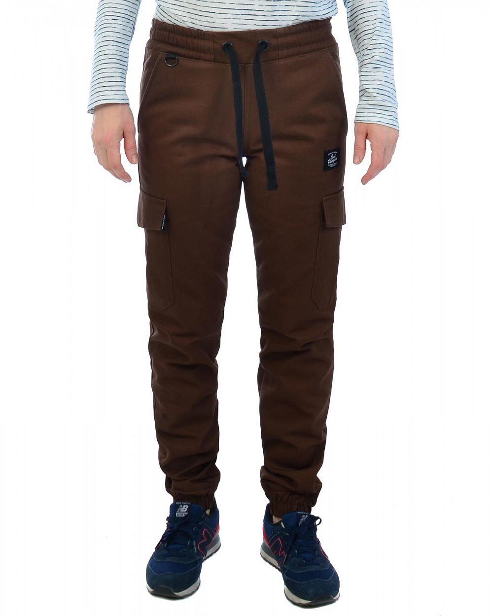 Джоггеры женские с карманами зимние на флисе водоотталкивающие Cool Penguin JMC 1713W Brown отзывы