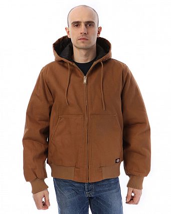 Куртка Dickies 1922 Rigid Duck Hooded Jacket Brown