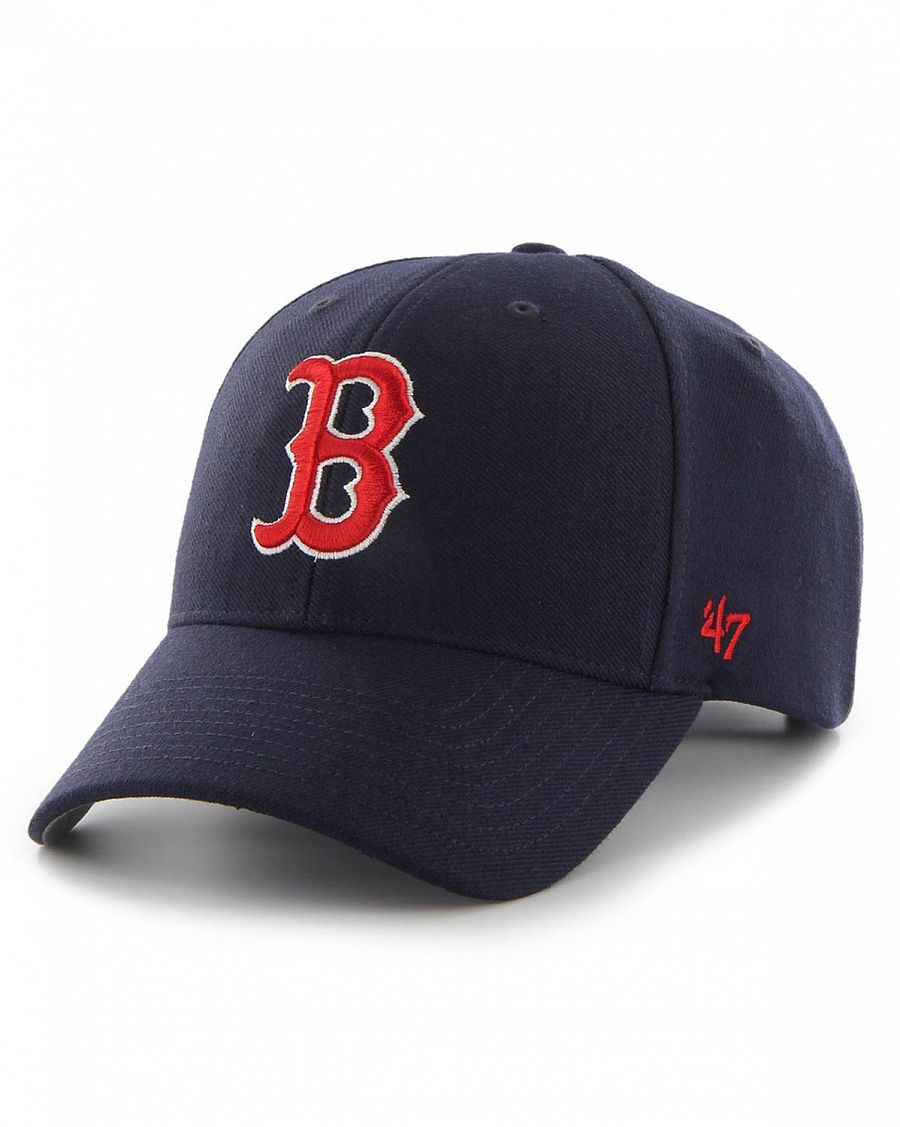 Бейсболка классическая с изогнутым козырьком '47 Brand MVP Boston Red Sox HM Navy отзывы