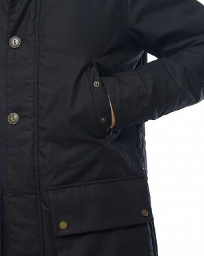 Парка мужская утепленная водоотталкивающая Швеция Elvine Simo Black