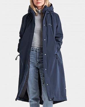 Парка плащ женская Didriksons Alicia 504151 Long Navy Парка плащ женская Didriksons Alicia 504151 Long Navy