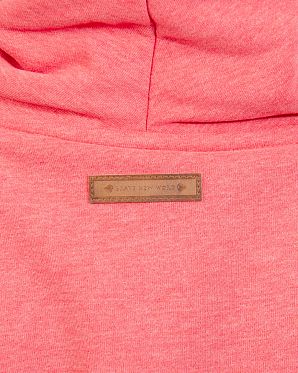 Толстовка женская с капюшоном Германия Naketano The Dark Sides Cherry Melange