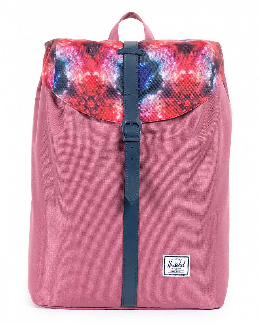 Рюкзак водоотталкивающий небольшой с отделом для 13 ноутбука Herschel Post Blush Kaleidoscope отзывы