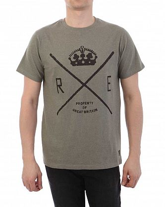 Футболка мужская Realm & Empire Great Britain 000035701 Olive Футболка мужская Realm & Empire Great Britain 000035701 Olive