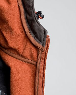Ветровка водоотталкивающая на флисе Iriedaily Sober 2 Jacket Brown Ветровка водоотталкивающая на флисе Iriedaily Sober 2 Jacket Brown