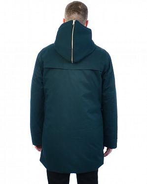 Парка мужская зимняя водоотталкивающая Elvine Fridolf Bottle Green Парка мужская зимняя водоотталкивающая Elvine Fridolf Bottle Green