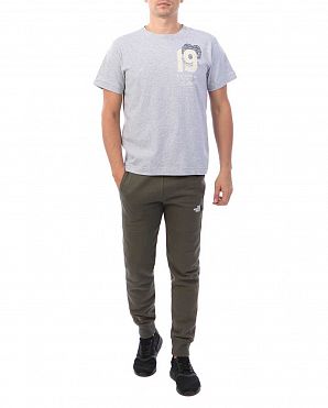 Джоггеры мужские спортивные флисовые The North Face Bondi Fleece Track Pants Olive