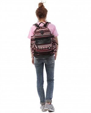 Рюкзак тканевый водостойкий с отделом для 13 ноутбука Obey Propaganda Submarine Red Black Рюкзак тканевый водостойкий с отделом для 13 ноутбука Obey Propaganda Submarine Red Black