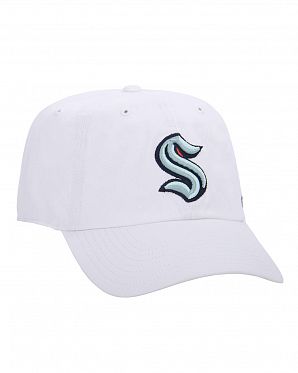 Бейсболка  '47 Brand Clean Up Seattle Kraken White Бейсболка  '47 Brand Clean Up Seattle Kraken White