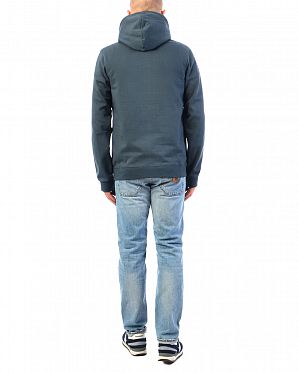 Толстовка мужская с капюшоном Iriedaily Hipster Hoody Steel Blue