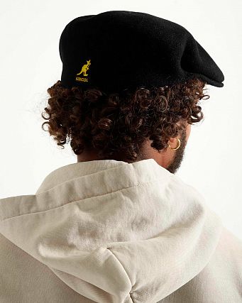 Кепка Kangol 0258BC Wool 504 Black Gold