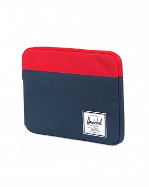 Чехол водоотталкивающий Herschel Anchor 11'' MacBook Air Navy Red