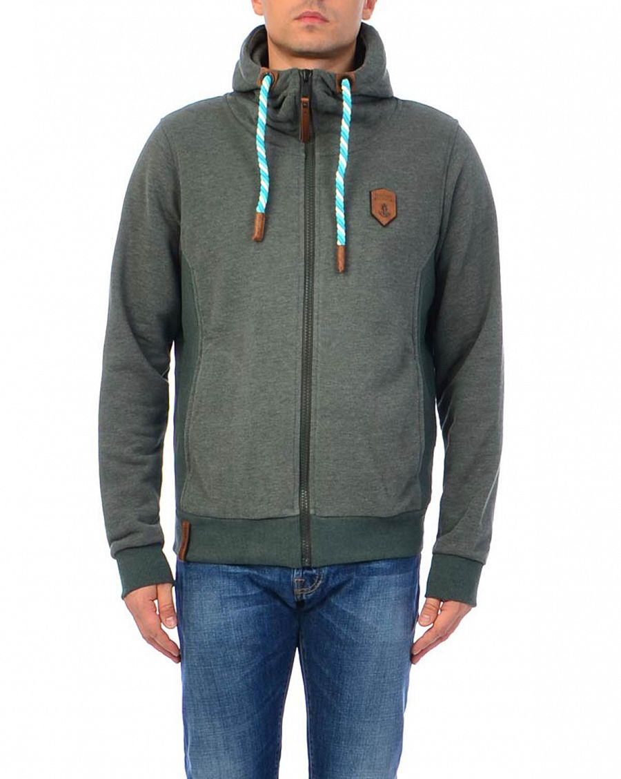 Толстовка мужская на молнии с капюшоном Naketano Full-Zip Hoodie Birol Dark Olive отзывы Толстовка мужская на молнии с капюшоном Naketano Full-Zip Hoodie Birol Dark Olive отзывы
