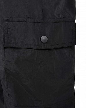 Джоггеры мужские Urban Classics Cargo Nylon Track Pants TB3669 Black Джоггеры мужские Urban Classics Cargo Nylon Track Pants TB3669 Black