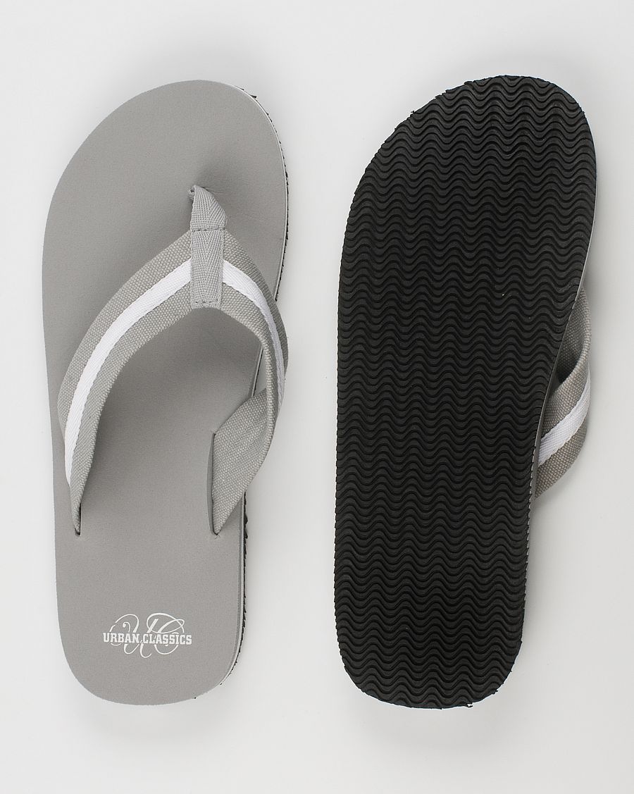 Шлепанцы Германия Urban Classics Flip Flops Grey/white отзывы