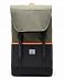 Рюкзак водостойкий  для 15 ноутбука Herschel Retreat Pro Ivy Green Black
