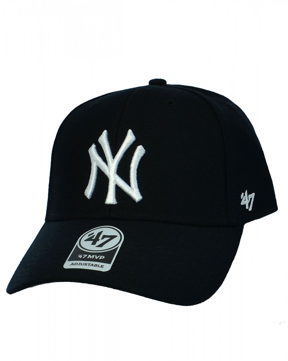 Бейсболка '47 Brand MVP New York Yankees B-MVP17WBV II Black Grey отзывы