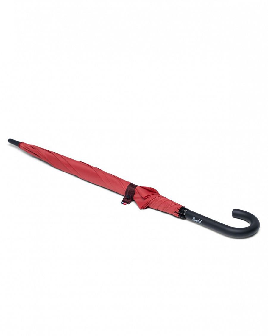 Зонт классический облегченный крючок-ручка Herschel Supply Co Single Stage Mineral Red Plum отзывы